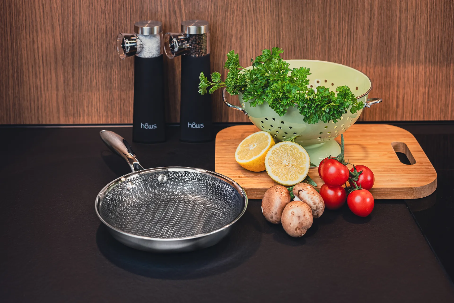 Τηγάνι Hâws Santo hybrid coating 20 εκ., Ανοξείδωτο ατσάλι Hâws