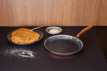 Hâws Santo τηγάνι για κρέπες hybrid coating Ø24 εκ. - Rose Gold - Hâws