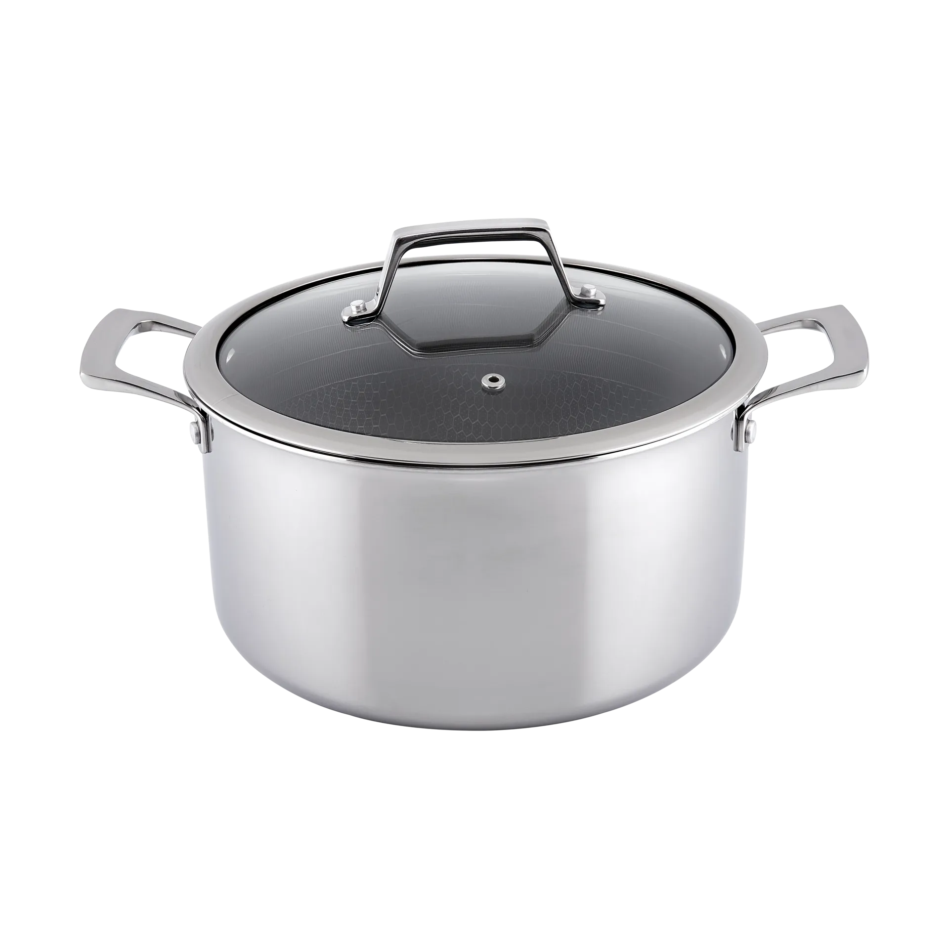 Hâws Santo hybrid coating κατσαρόλα με καπάκι 5,8 Λ, Ανοξείδωτο ατσάλι Hâws