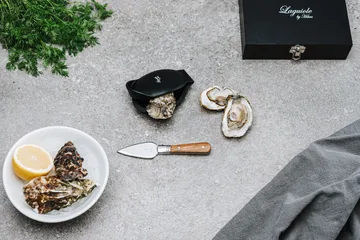 Laguiole By Hâws σετ μαχαιριών για στρείδια 2 τεμ. - Ελιά-ανοξείδωτο ατσάλι - Hâws