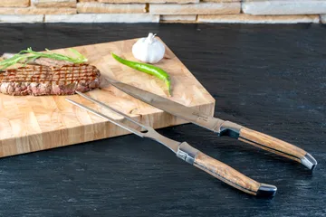 Laguiole By Hâws σετ μαχαιριών για τεμάχισμα 2 τεμ. - Olive - Hâws