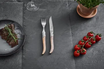 Laguiole By Hâws πιρούνι ψησταριάς 6-pack - Oak - Hâws