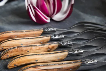 Laguiole By Hâws πιρούνι ψησταριάς 6-pack - Olive - Hâws