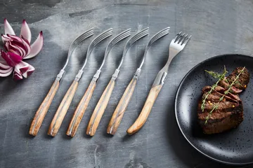 Laguiole By Hâws πιρούνι ψησταριάς 6-pack - Olive - Hâws