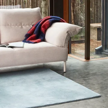 Χαλί από ακατέργαστο μαλλί Νο 2 200x300 cm - Light blue - HAY