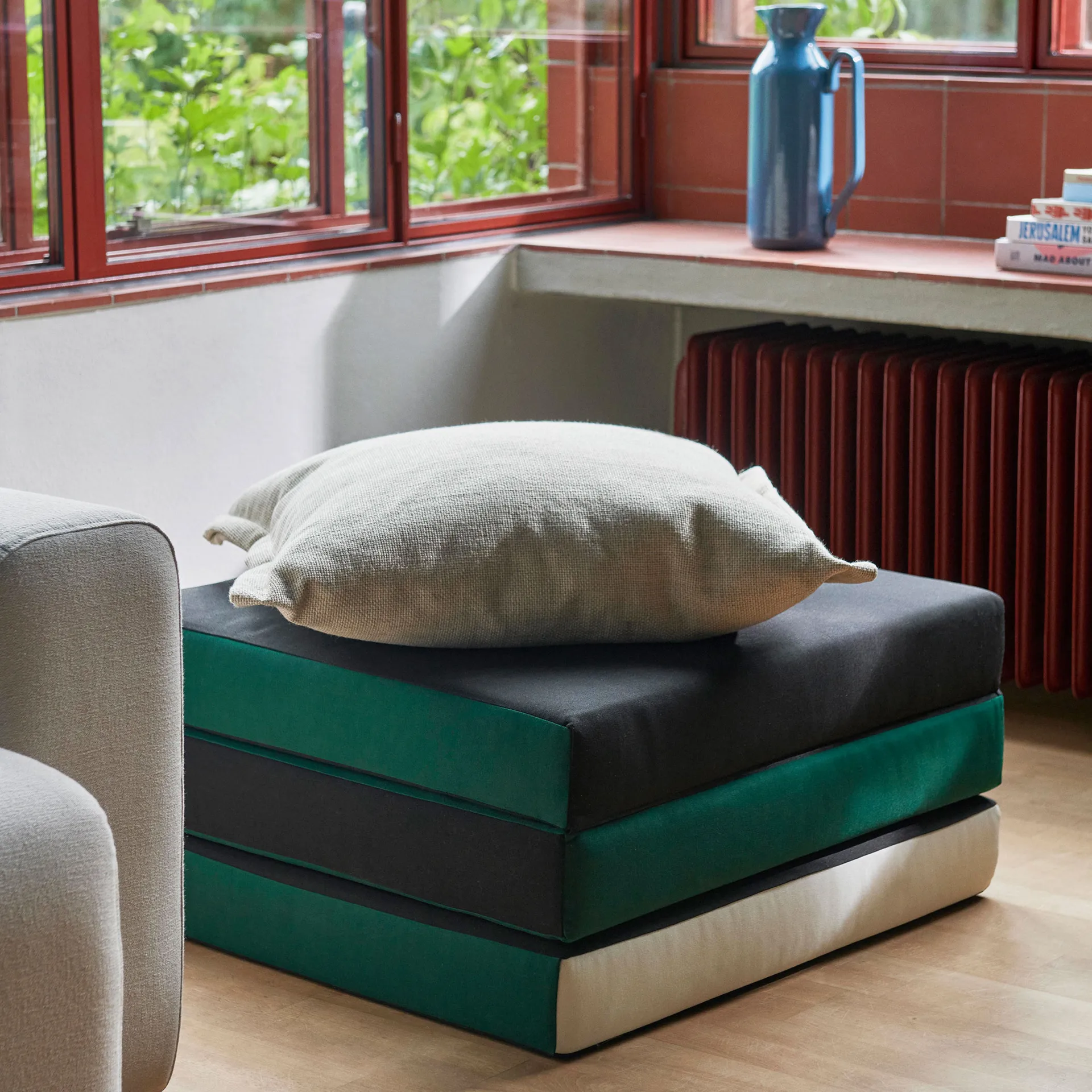 3 Fold στρώμα 70x195 cm, Green HAY