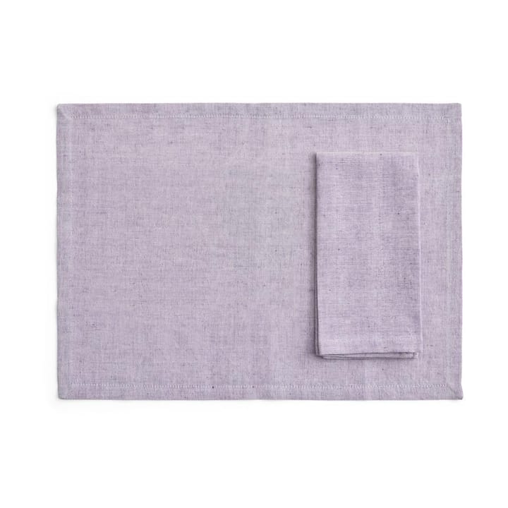 Σετ 4 τεμαχίων Tavolo σουπλά/πετσέτες - Soft purple - HAY
