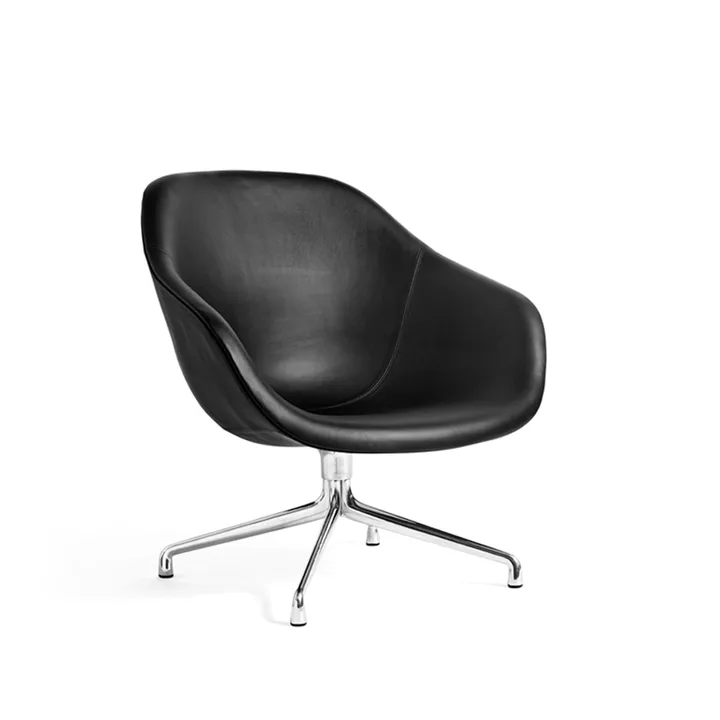 About a Lounge 81 πολυθρόνα - Sierra si1001 black-aluminium - HAY