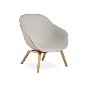 About a Lounge 83 πολυθρόνα lounge - Steelcut trio 105 grey melange-δρυς φυσική - HAY