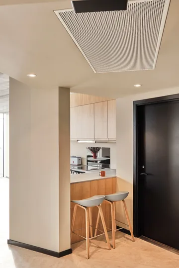 About a Stool 32 Low σκαμπό μπαρ βαμμένη βάση δρυς 2.0 - Concrete grey-ανοξείδωτο ατσάλι στήριγμα - HAY