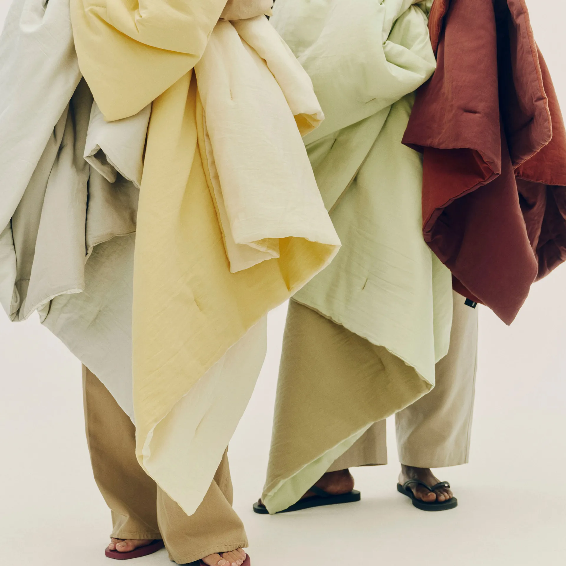 Air Quilt ριχτάρι, Soft yellow, 140x200 cm HAY