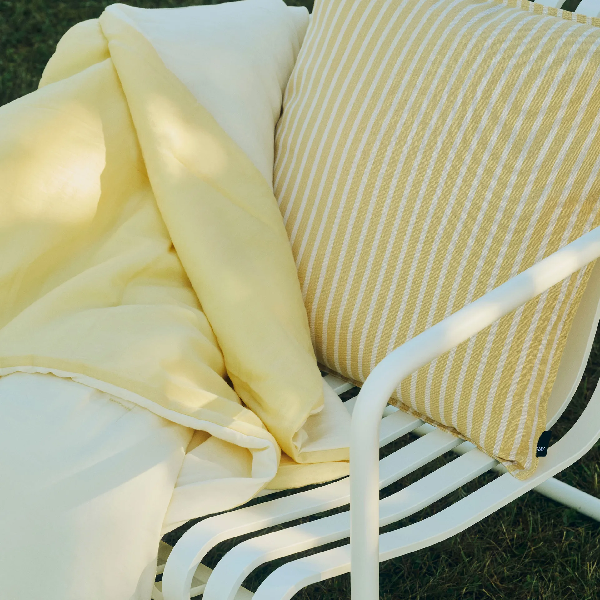 Air Quilt ριχτάρι, Soft yellow, 140x200 cm HAY