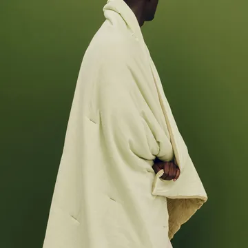 Air Quilt ριχτάρι - Soft yellow, 140x200 cm - HAY