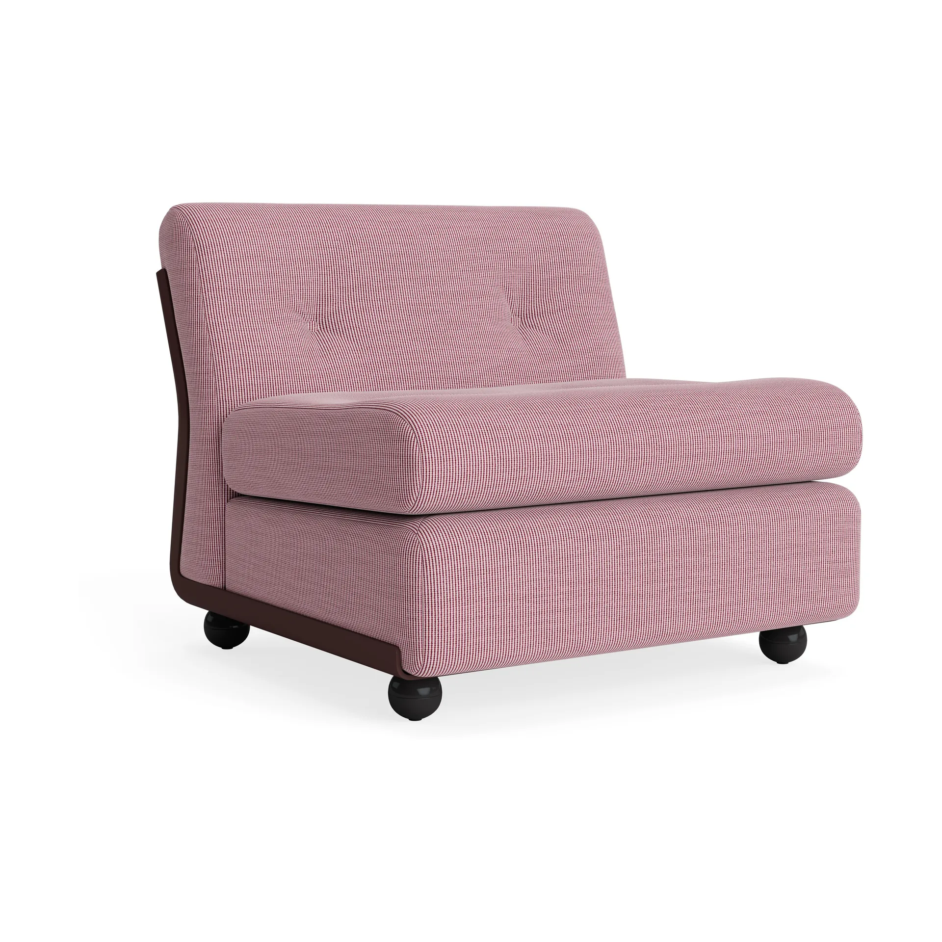 Amanta μονάδα καναπέ, Burgundy red-yuma 1851, 1-θέση/πολυθρόνα HAY