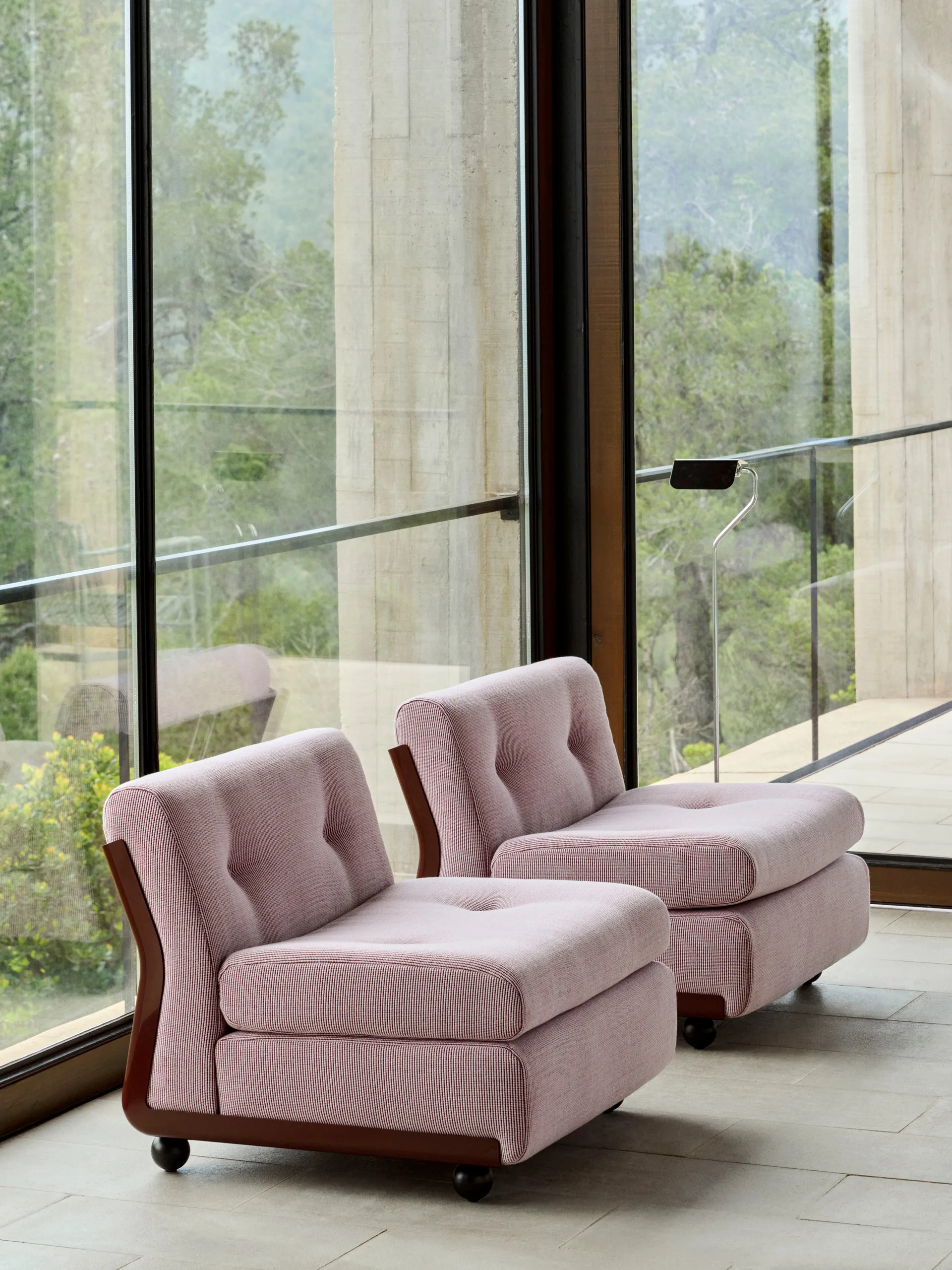 Amanta μονάδα καναπέ, Burgundy red-yuma 1851, 1-θέση/πολυθρόνα HAY