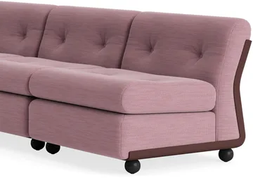 Amanta μονάδα καναπέ - Burgundy red-yuma 1851, 3-θέσεων - HAY