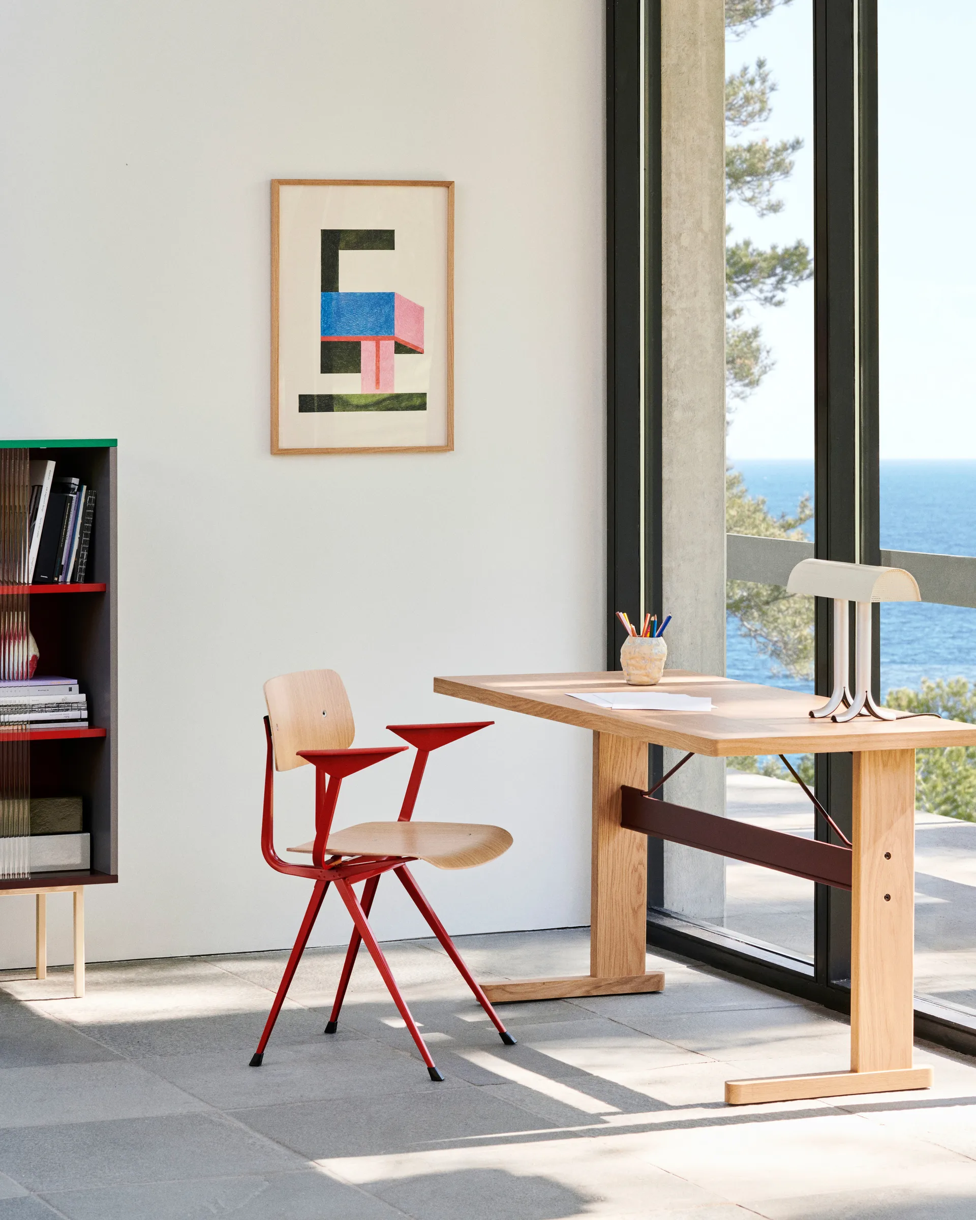 Anagram επιτραπέζιο φωτιστικό, Ρύζι HAY