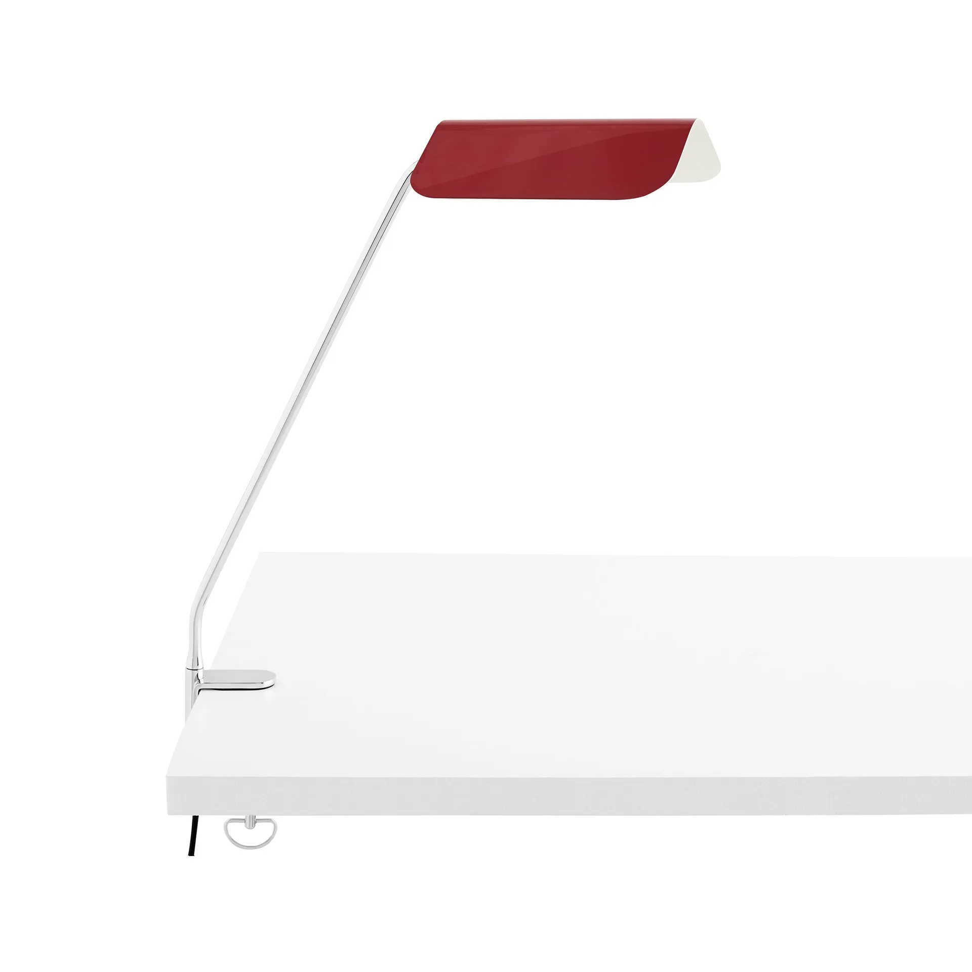 Apex Clip επιτραπέζιο φωτιστικό, Maroon red HAY