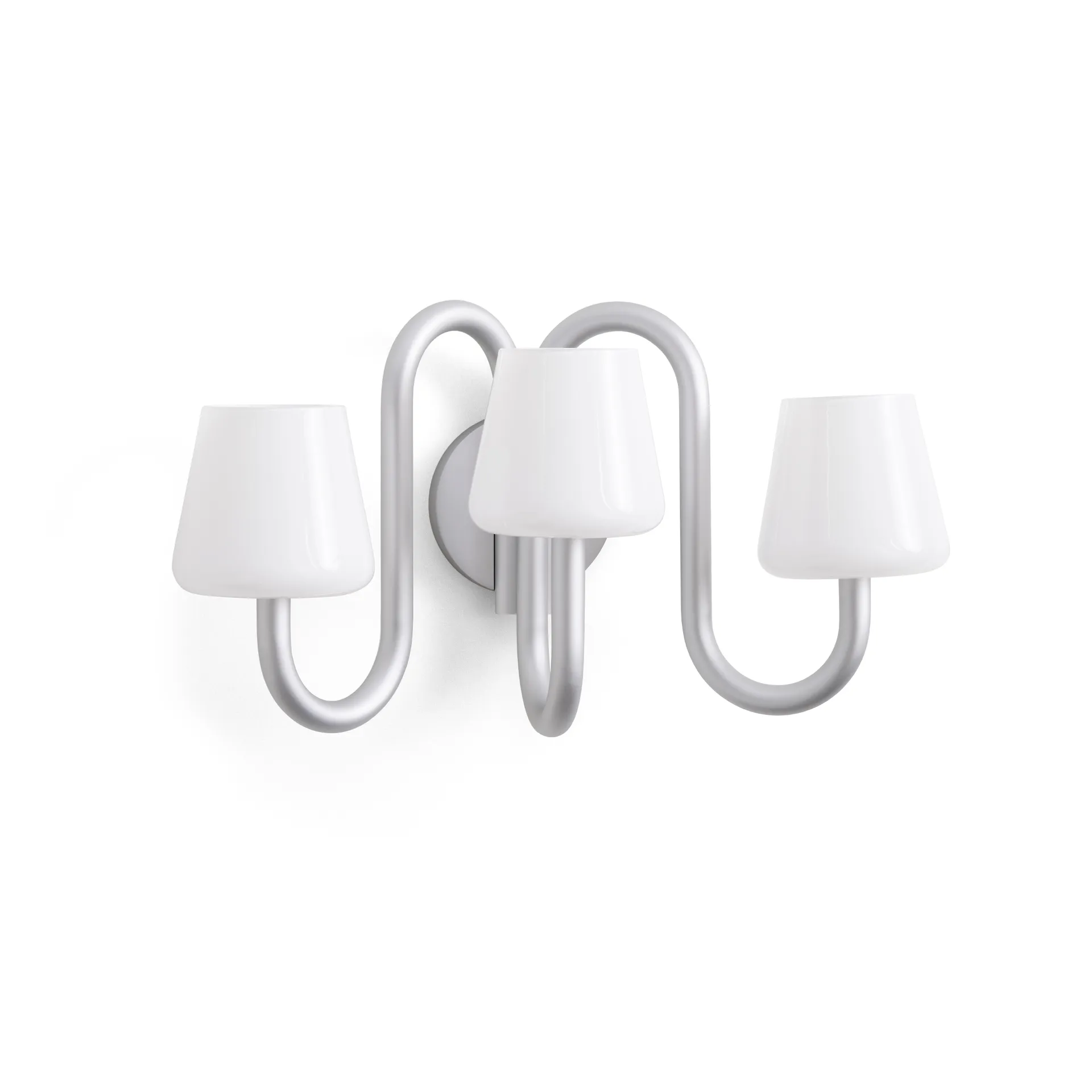 Φωτιστικό τοίχου Apollo, White opal HAY