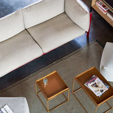 Arbour ECO 2-θέσεων Καναπές - Re-wool 648 multi-βυσσινί οξιά - HAY