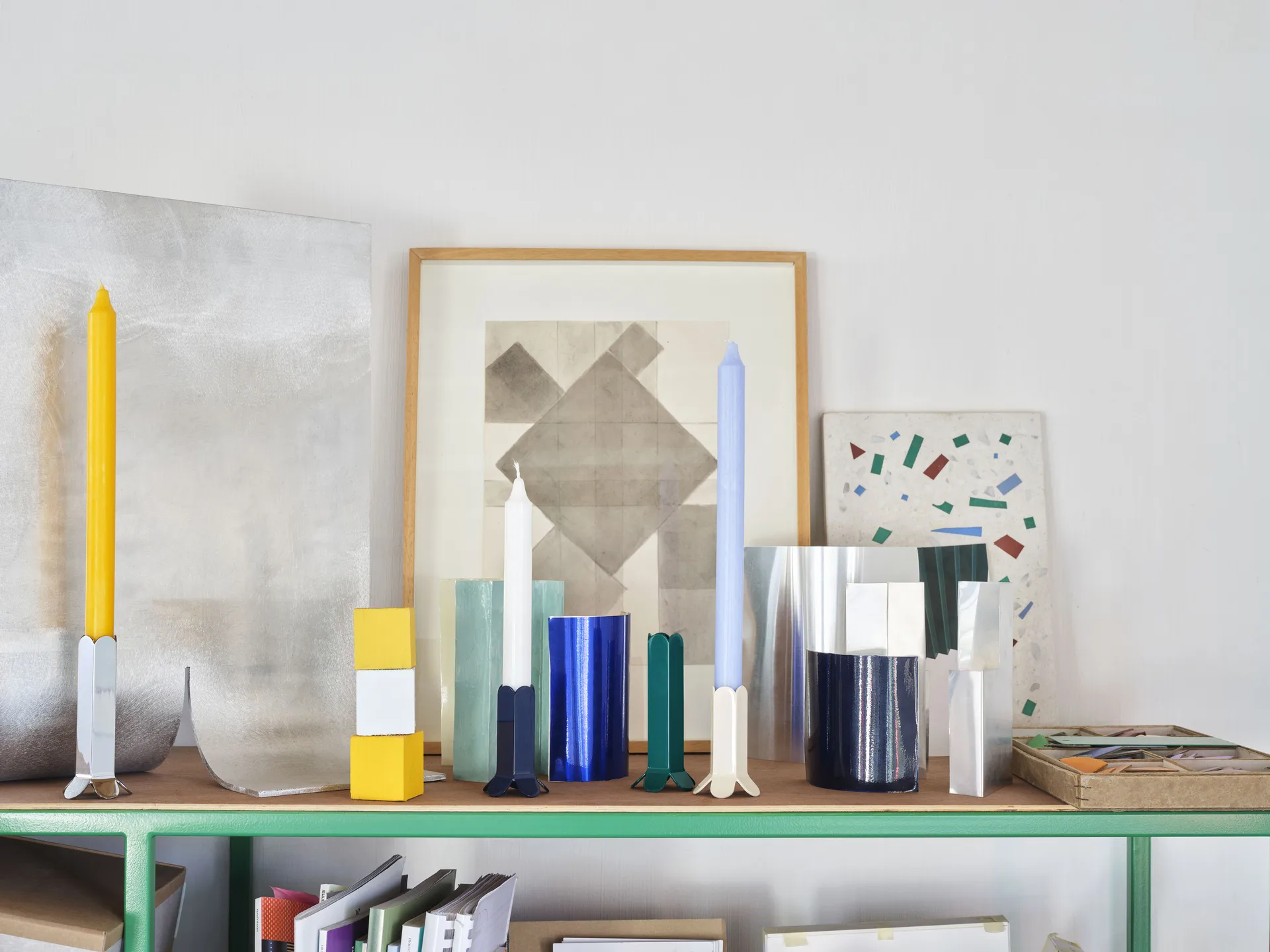 Arcs κηροπήγιο 13 cm, Καθρέφτης HAY