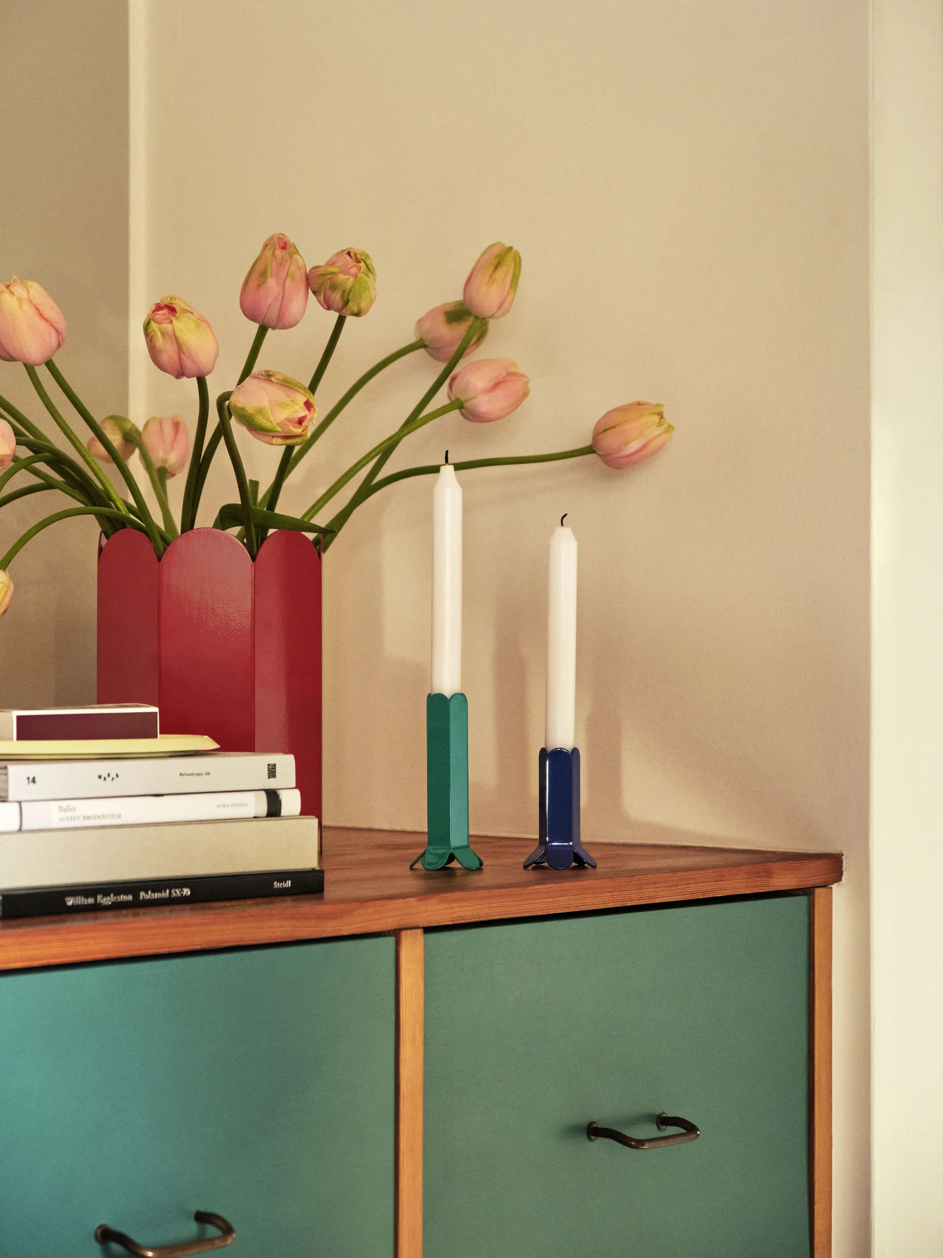 Arcs κηροπήγιο 9 cm, Σκούρο μπλε HAY