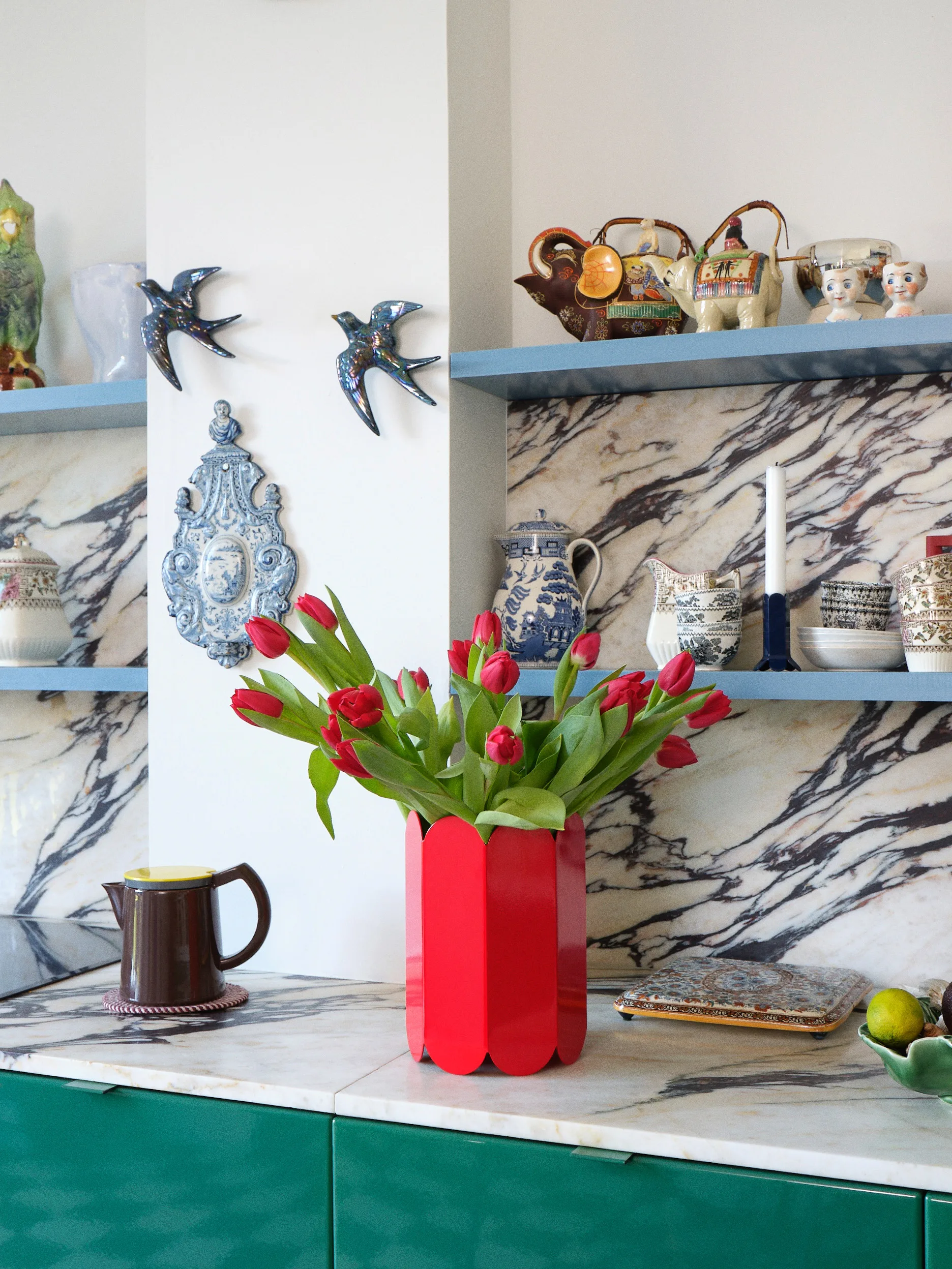 Arcs κηροπήγιο 9 cm, Σκούρο μπλε HAY