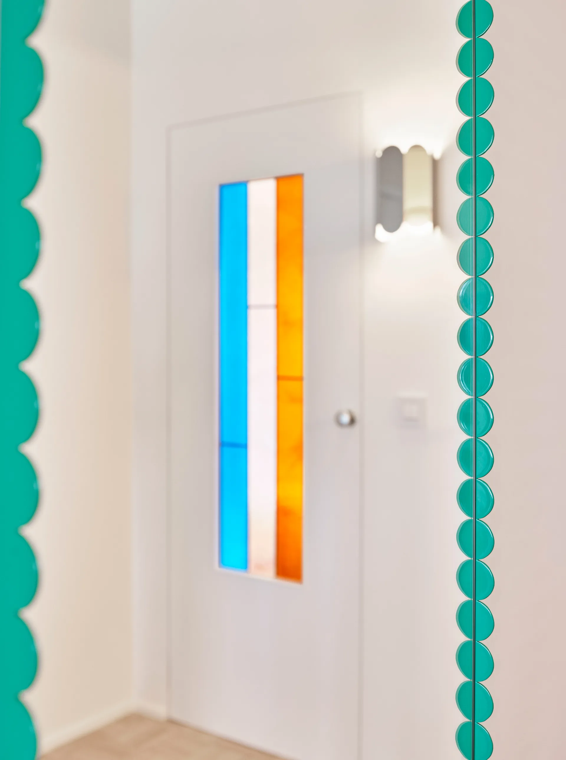 Καθρέπτης Arcs Mirror Rectangle M, μέγεθος 50x133,5 cm, Green HAY