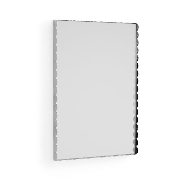 Καθρέπτης Arcs Mirror Rectangle S 43.5x61.5 cm - Ανοξείδωτο ατσάλι - HAY