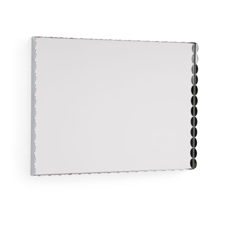 Καθρέπτης Arcs Mirror Rectangle S 43.5x61.5 cm, Ανοξείδωτο ατσάλι HAY