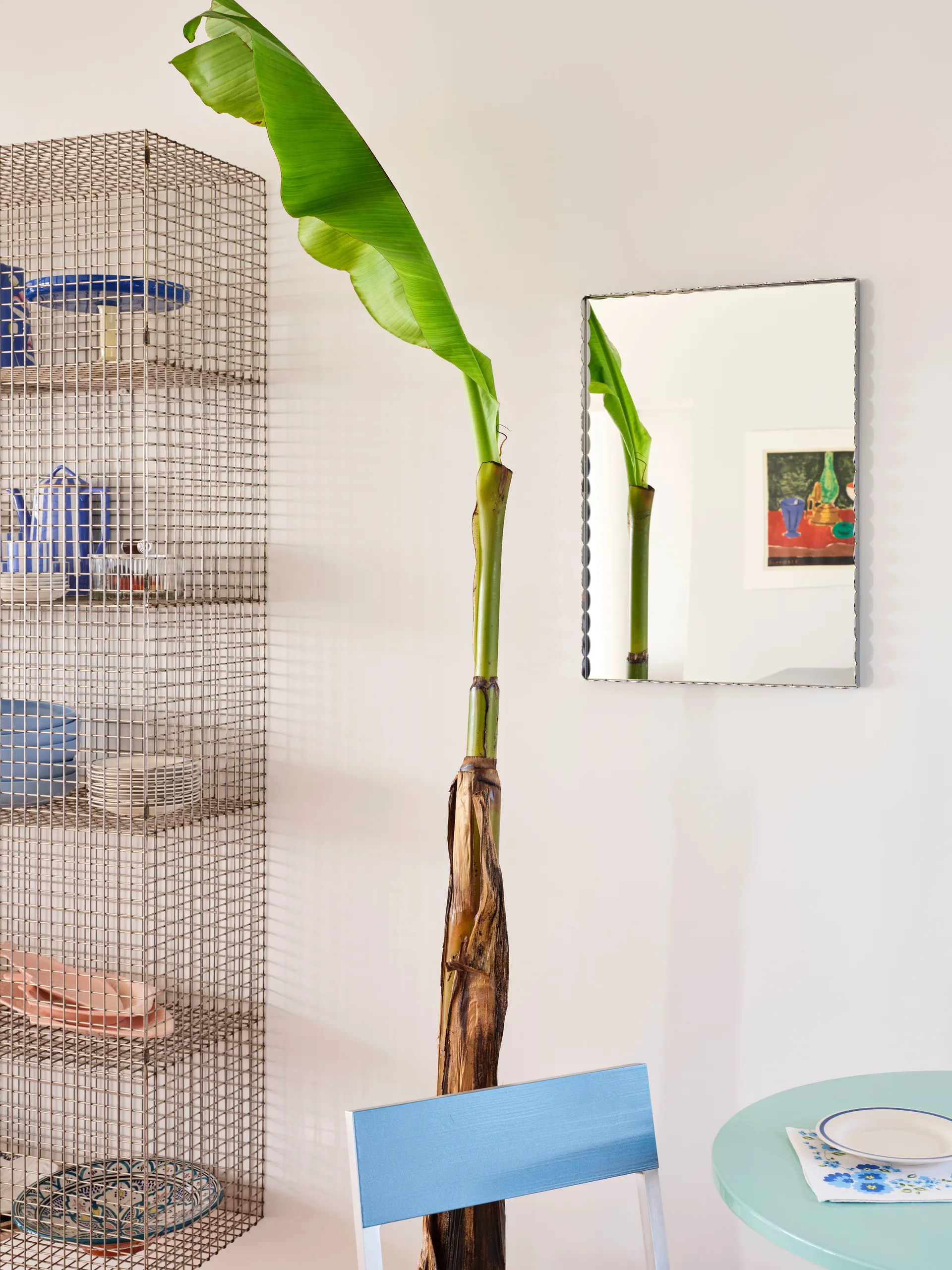 Καθρέπτης Arcs Mirror Rectangle S 43.5x61.5 cm, Ανοξείδωτο ατσάλι HAY