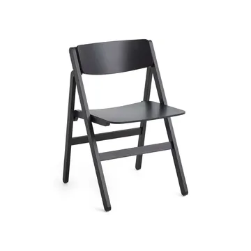 Backflip Chair καρέκλα - Anthracite βαμμένη οξιά - HAY