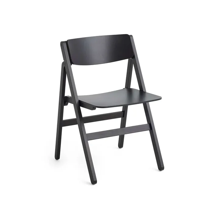 Backflip Chair καρέκλα - Anthracite βαμμένη οξιά - HAY