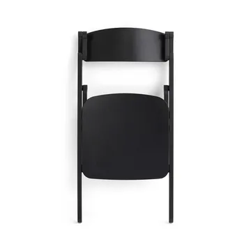 Backflip Chair καρέκλα - Anthracite βαμμένη οξιά - HAY