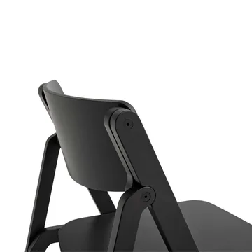 Backflip Chair καρέκλα - Anthracite βαμμένη οξιά - HAY