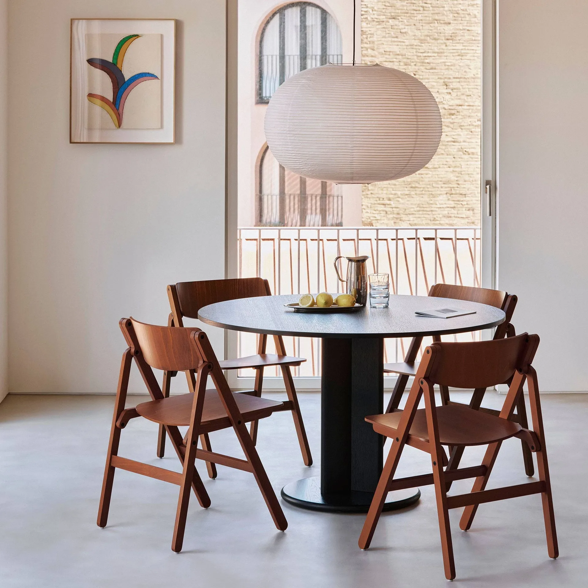 Backflip Chair καρέκλα, Bronze βαμμένη οξιά HAY
