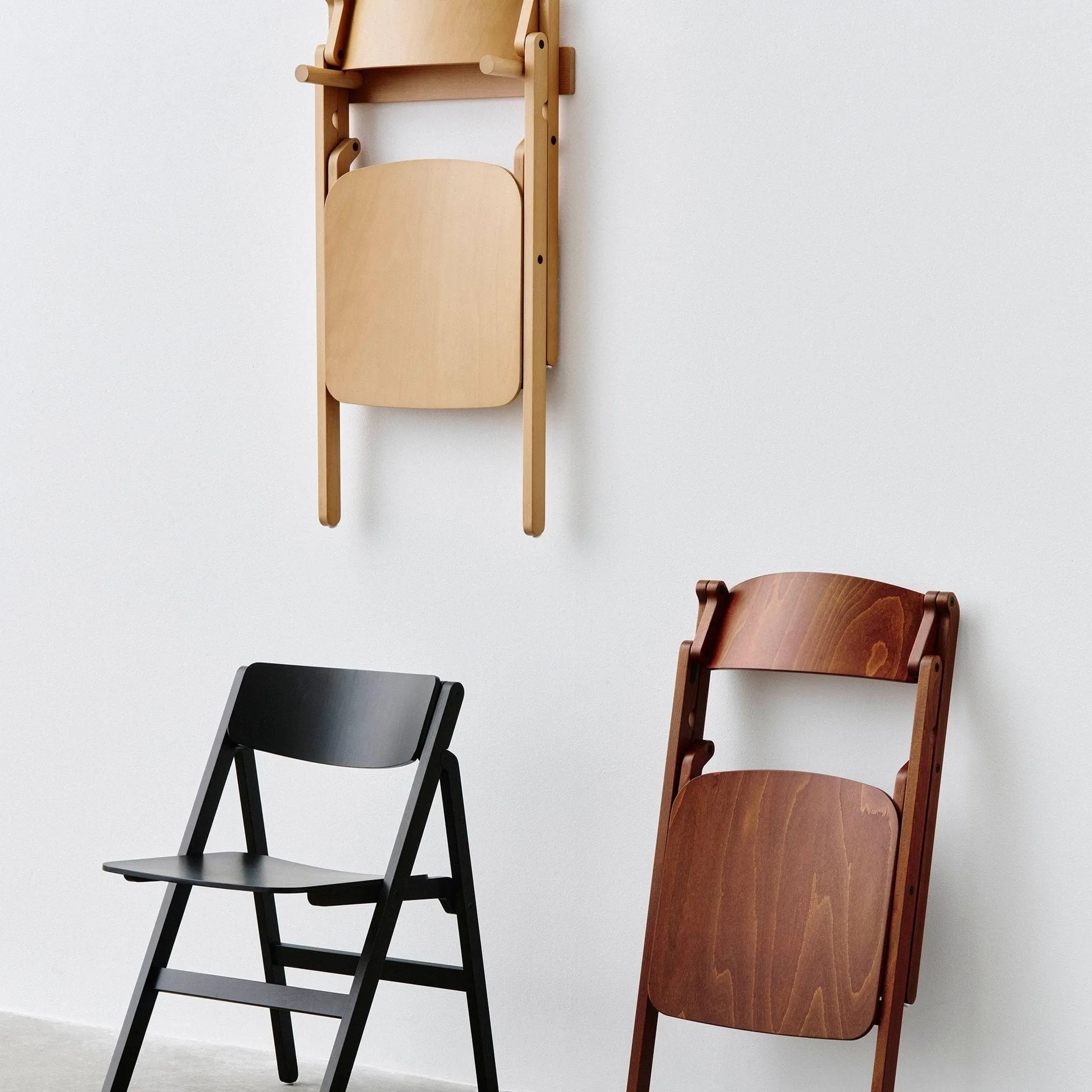 Backflip Chair καρέκλα, Bronze βαμμένη οξιά HAY