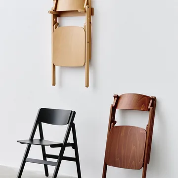 Backflip Chair καρέκλα - Bronze βαμμένη οξιά - HAY