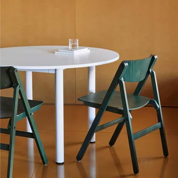 Backflip Chair καρέκλα - Cedar green βαμμένη οξιά - HAY