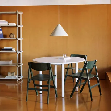 Backflip Chair καρέκλα - Cedar green βαμμένη οξιά - HAY