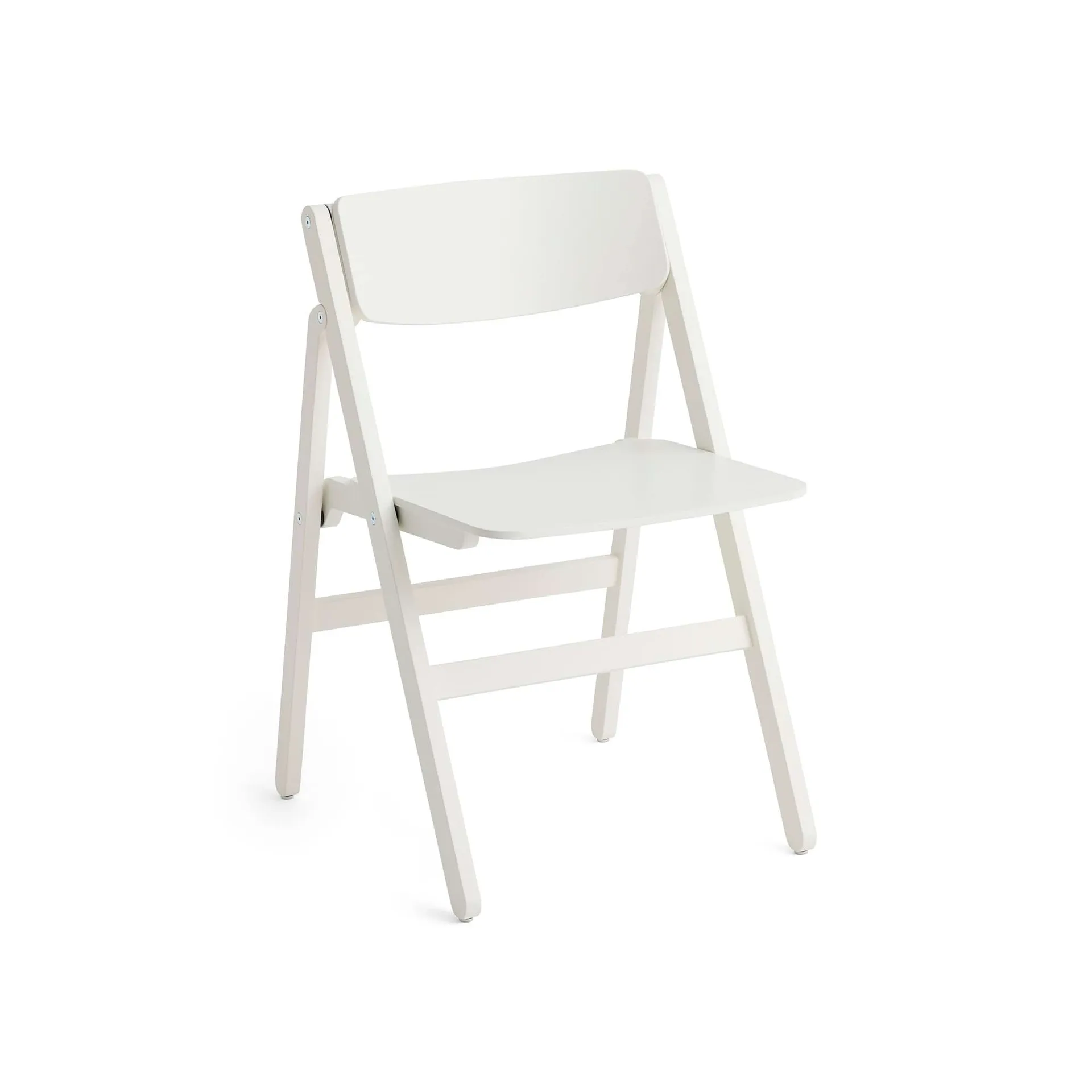 Backflip Chair καρέκλα, Cream white βαμμένη οξιά HAY