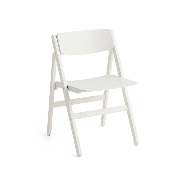 Backflip Chair καρέκλα - Cream white βαμμένη οξιά - HAY
