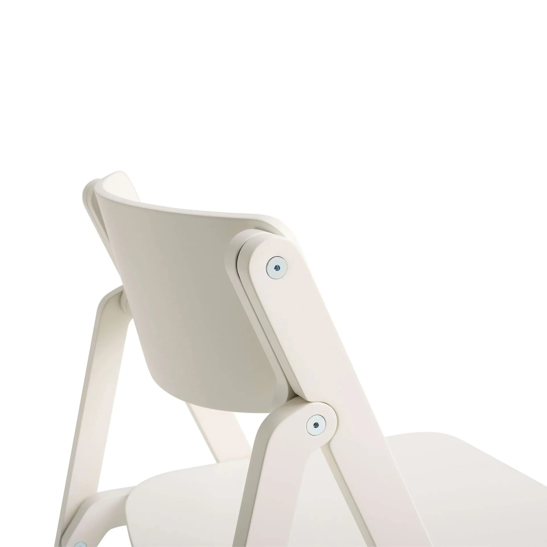 Backflip Chair καρέκλα, Cream white βαμμένη οξιά HAY