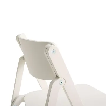 Backflip Chair καρέκλα - Cream white βαμμένη οξιά - HAY