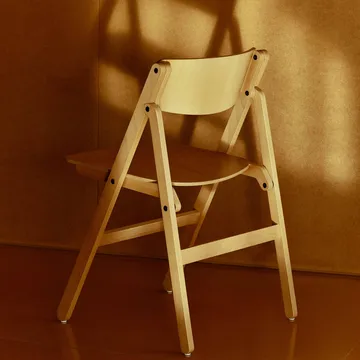 Backflip Chair καρέκλα - Golden βαμμένη οξιά - HAY