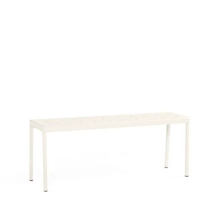 Balcony παγκάκι - chalk beige, 119,5 cm - HAY