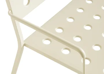 Balcony Lounge παγκάκι με μπράτσα 121,5x69 εκ. - Chalk beige - HAY