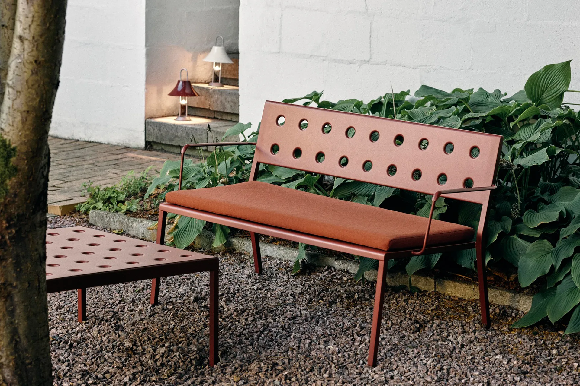 Μαξιλαράκι για το Balcony Lounge παγκάκι, Red cayenne HAY