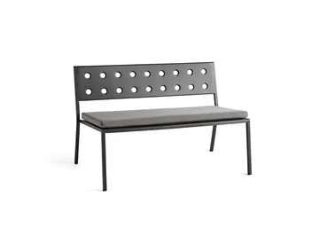 Μαξιλαράκι για το Balcony Lounge παγκάκι - Μαύρο πιπέρι - HAY