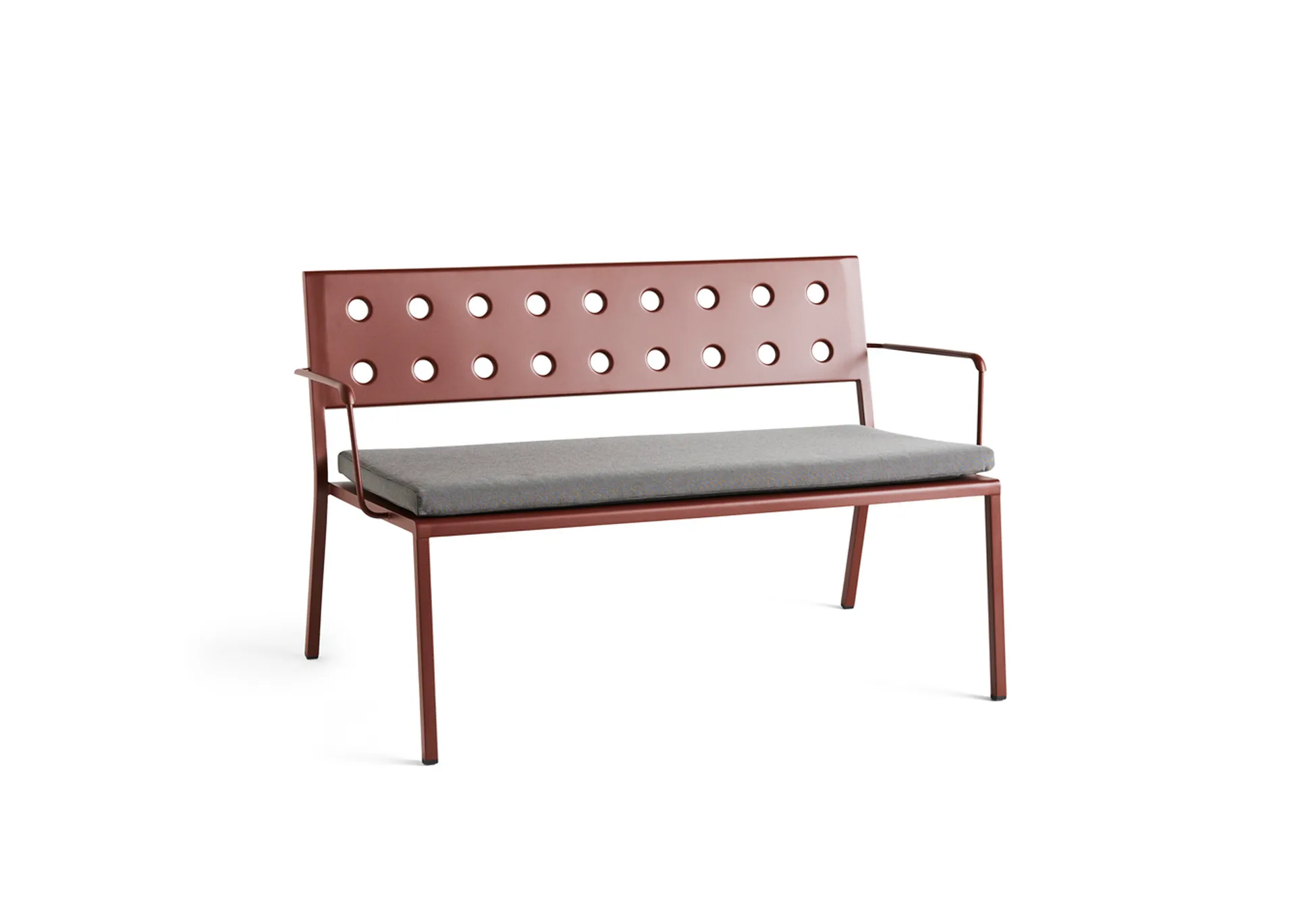 Μαξιλαράκι για το Balcony Lounge παγκάκι, Μαύρο πιπέρι HAY